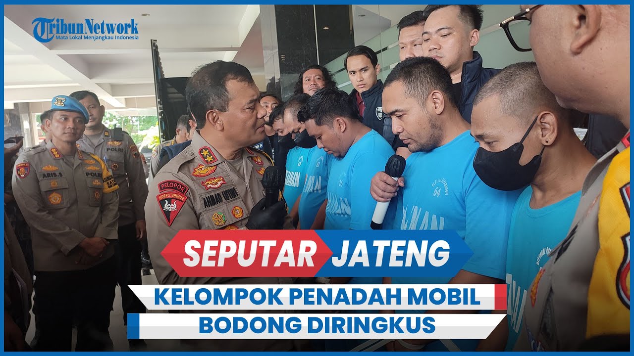 Lengek Squad Kelompok Penadah Mobil Bodong Asal Pati Diringkus