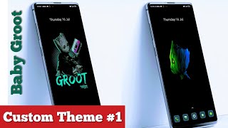 Baby Groot theme|Custom Miui Theme for xiaomi redmi poco mobiles| Baby Groot theme for android.