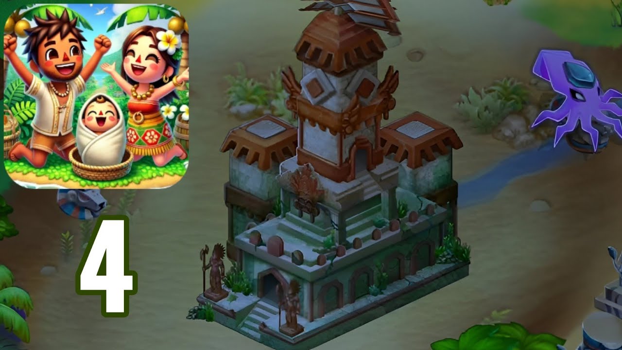 Virtual Villagers 6 - Part 4 - Gameplay Walkthrough - Underwater Temple (Android, iOS)