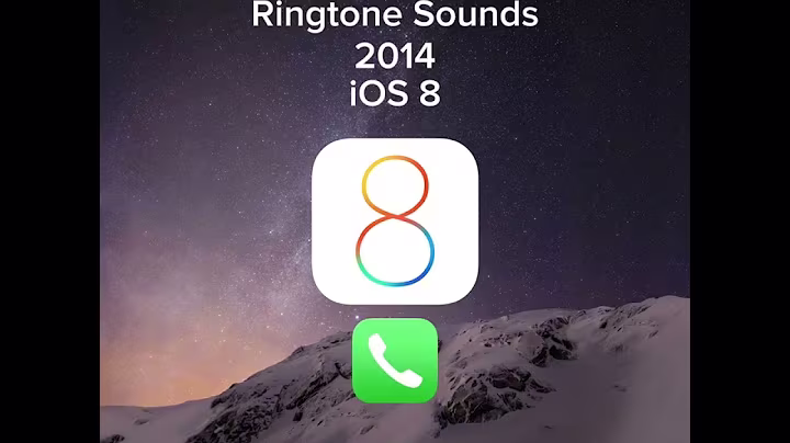 Evolution of iOS Ringtone Sounds #ios #smartphone #phone