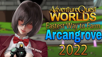 AQW Fastest Way to Farm Arcangrove Rep 2022