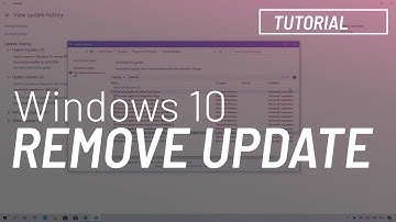 Windows 10 tutorial: Uninstall November 2019 Update, version 1909 from version 1903