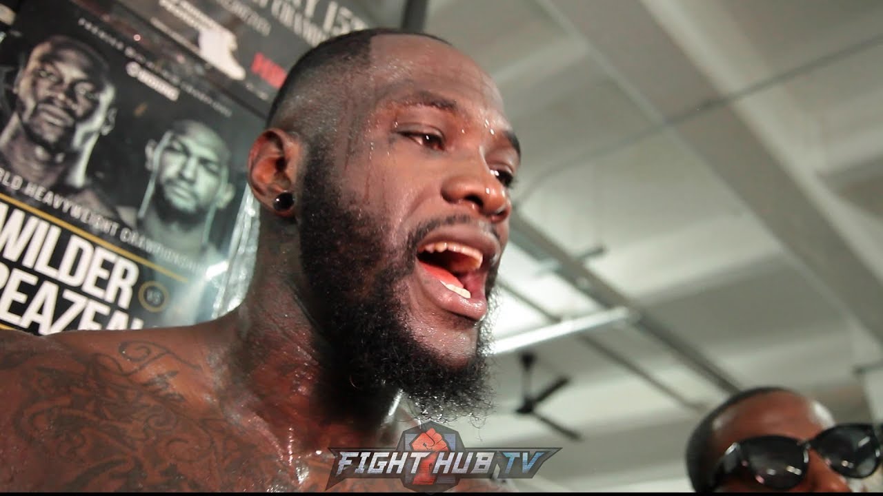 wilder vs breazeale ko DEONTAY WILDER ON FIGHT WITH DOMINIC BREAZEALE 