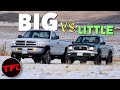 Our Little Toyota Tacoma Takes on a MASSIVE Dodge Cummins! Does It Stand A Chance? Baby Yota Ep.6