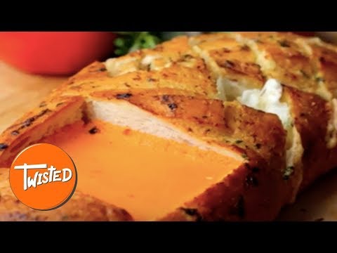 Homemade Grilled Cheese Tomato Soup Hedgehog Bread | Soup Recipes For Winter | Twisted