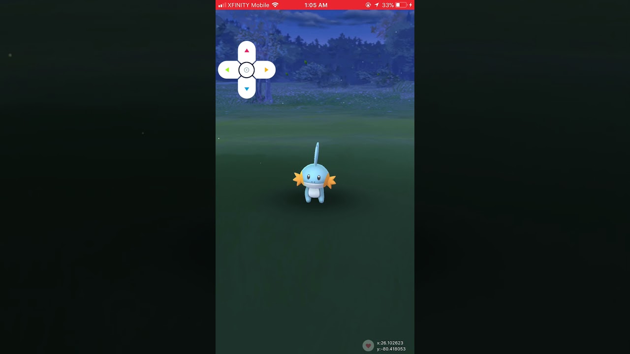 Mudkip farming Nest Pokémon go gen 3
