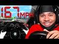 Fanum cuts up in a bmw m4 at 167 mph