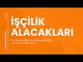 İşçilik Alacakları - V. İş Hukuku Kongresi - V. Oturum (Fragman)