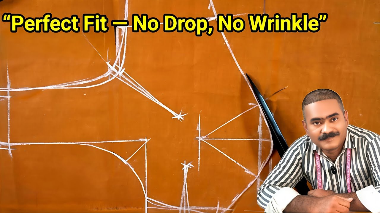 Shoulder Drop & Armhole Wrinkle 0% | Perfect Blouse Fitting Secret Tips | Tamil 