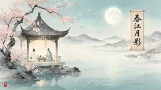 Chinese Guzheng & Xiao Meditation Music (1 Hour) | Moonlit Reflections | 春江月影