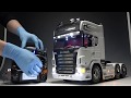 Amazing RCTruck TAMIYA 1/14 SCANIA R620 Custom MFC01 + Futaba T10J 4K