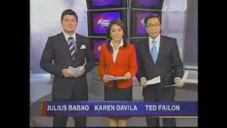 ABS-CBN - NACA Opener   TV Patrol World Headlines   OBB [NOV-12-2009]