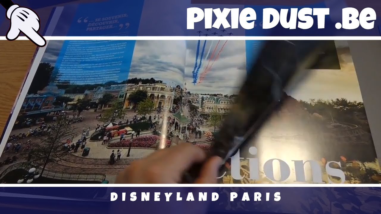Disneyland Paris A to Z A look inside the book, 25th Anniversary
