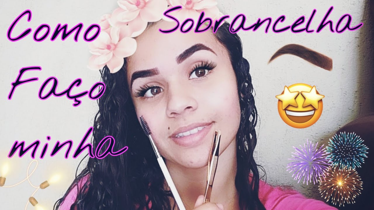 Como fazer a sua Sobrancelha em Casa😍 || Thay Gabrielli