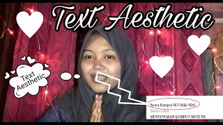 Tutorial Menggunakan Tulisan Aesthetic||Ala Bio Selebgram screenshot 1