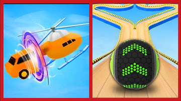 Shape - shifting 🆚 Going Balls – All Levels Gameplay Android,iOS NEW 4K EP 01