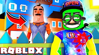 ТЕПЕРЬ Я СОСЕД! Стал ПРИВЕТ СОСЕДОМ Чтобы УЗНАТЬ ЕГО ТАЙНЫ Режим Hello Neighbor Roblox от Cool GAMES