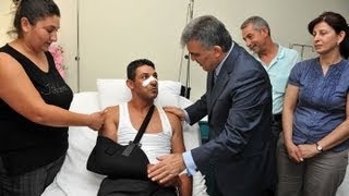 Hurbaşkanı Gül, Foça Da Düzenlenen Saldırıda Yaralanan Askerleri Ziyaret Etti-10.08.2012
