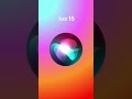 Siri Sound Evolution Ios5 26 Apple Smartphone Ios Tech Appleiphone Shorts