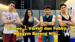 Cieeee... Verrell dan Febby Latihan Ngegym Bareng