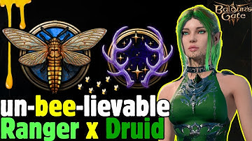 Swarmkeeper Star Druid MULTICLASS Build - Baldur