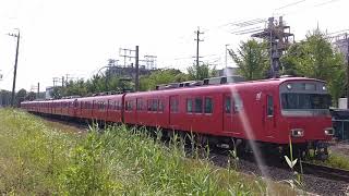 2021.5.31名鉄2021.5.31 名鉄6000系6048F+6046F+6047Fラストラン! 廃車回送築港線名電築港へ