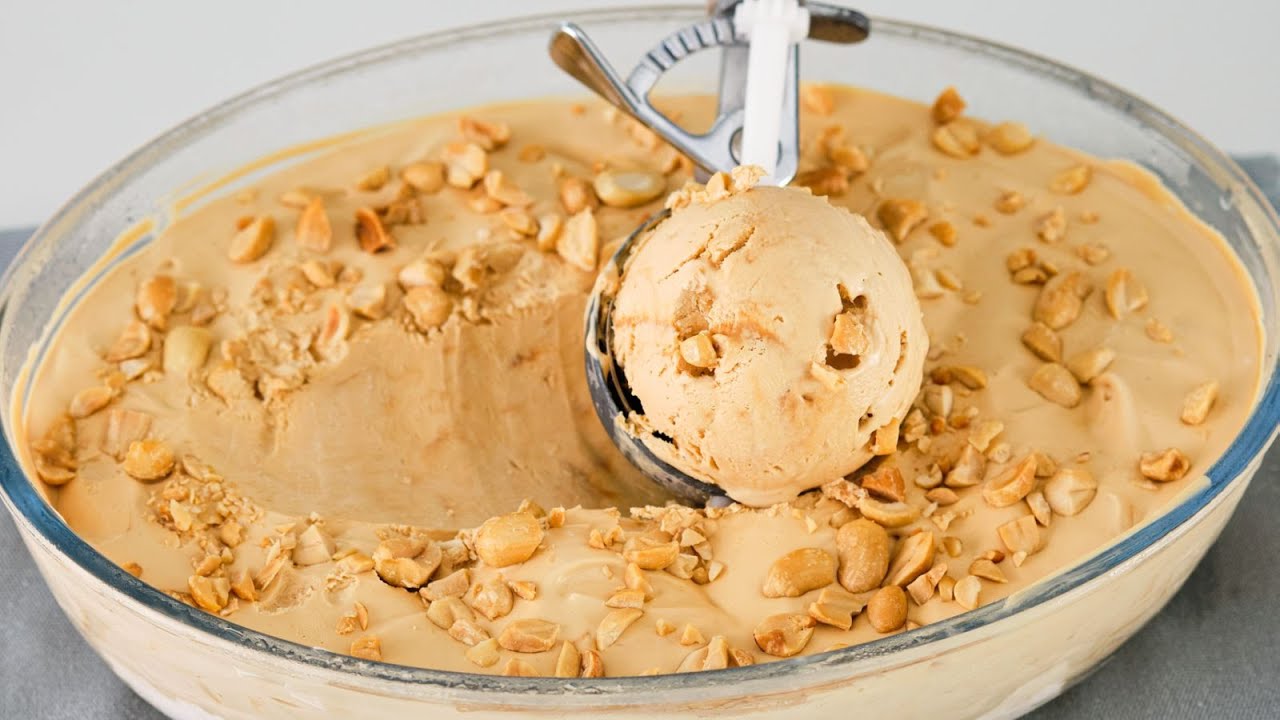 Самое вкусное домашнее мороженое, которое я когда-либо ела! Всего 3 ингредиента! карамельное мороже