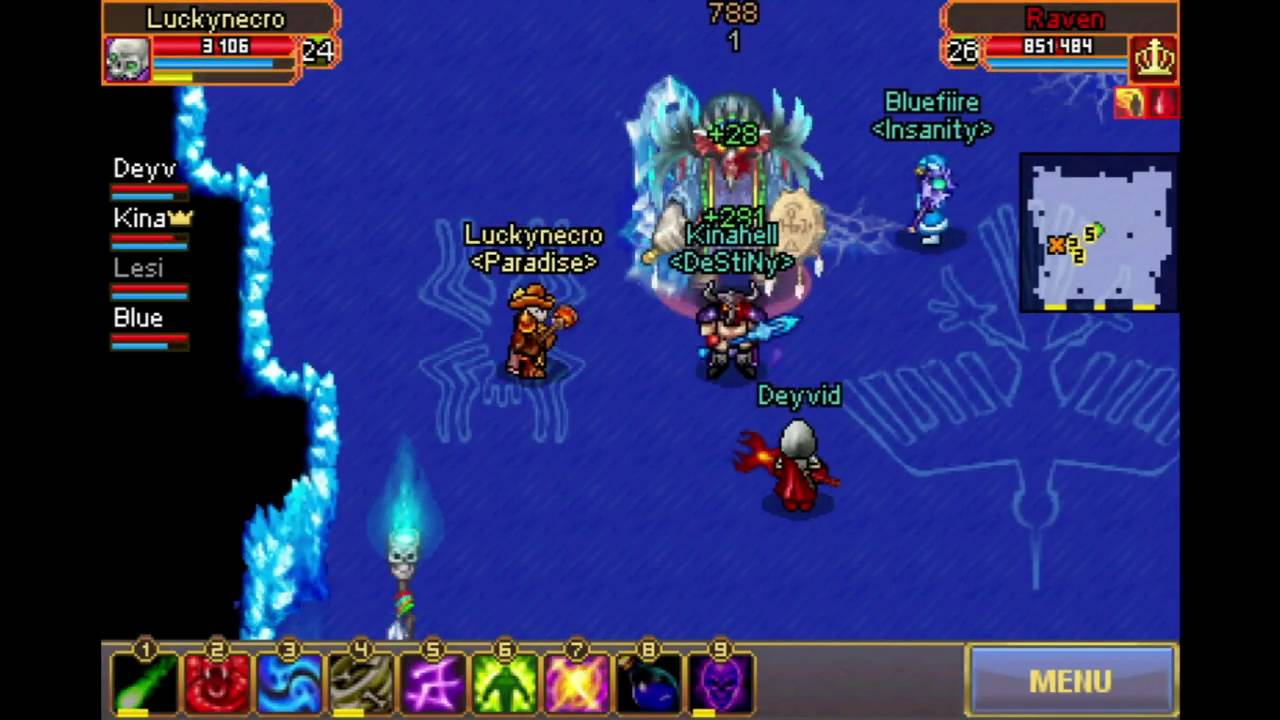 Карта warspear online