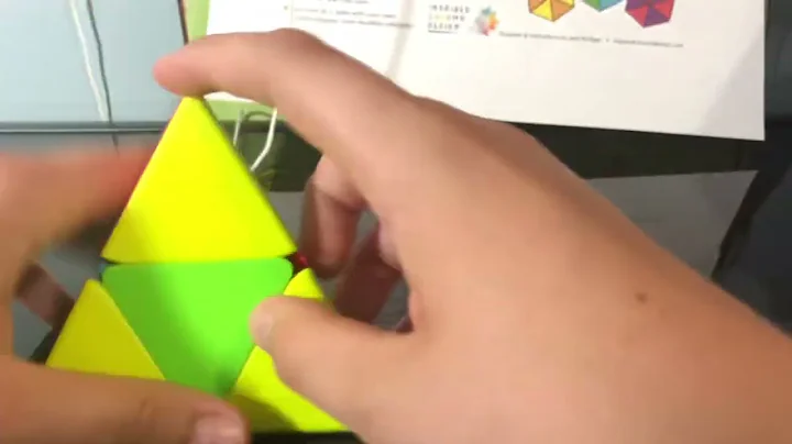 Easy pyramorphix/ 2x2  pyraminx tutorial (like, subscribe and click the notifications icon)