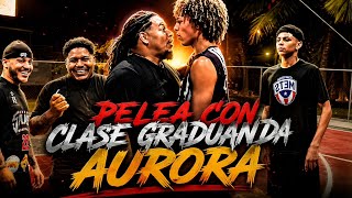 P3LEA INTENSA CON CLASE GRADUANDA AURORA EN VILLAS DE LOIZA UN 5V5 INTENSO #nba #easysplash #viral 