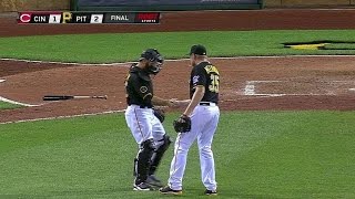 Cin Melancon Retires Schumaker To Pick Up Save