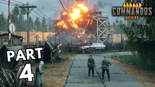 COMMANDOS: ORIGINS Walkthrough Gameplay Part 4 - Mission 4: Operation Cleaver (Full Game)