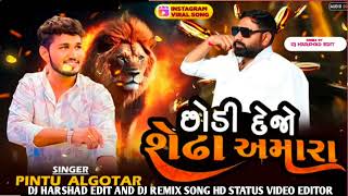 CHHODI DEJO SHEDA AMARA ( છોડી દેજો શેઢા અમારા) REMIX BY DJ HARSHAD EDIT