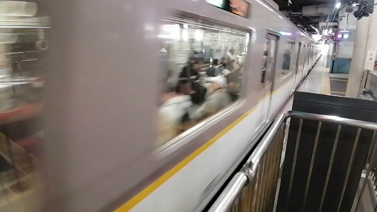 近鉄9820系区間準急尼崎行き鶴橋駅発車