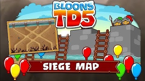How to defeat Siege with one life - NAPSFRILLS Impoppable Bloons TD5