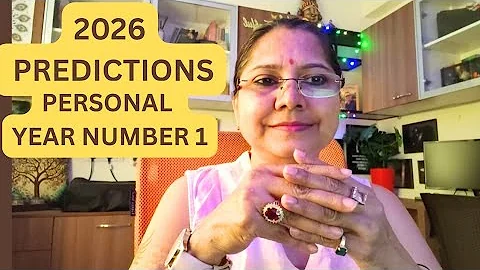 EP2 - Predictions 2026 - Personal Year number 1 #numerology #theblissfullenglish 
