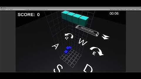 Demo video of a Tetris-3D