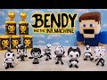 Bendy and the Ink Machine Bacon Soup Can Mini Figures Set Unboxing