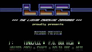 Libyan Cracking Commando (LCC) Intro  ! Commodore 64 (C64)
