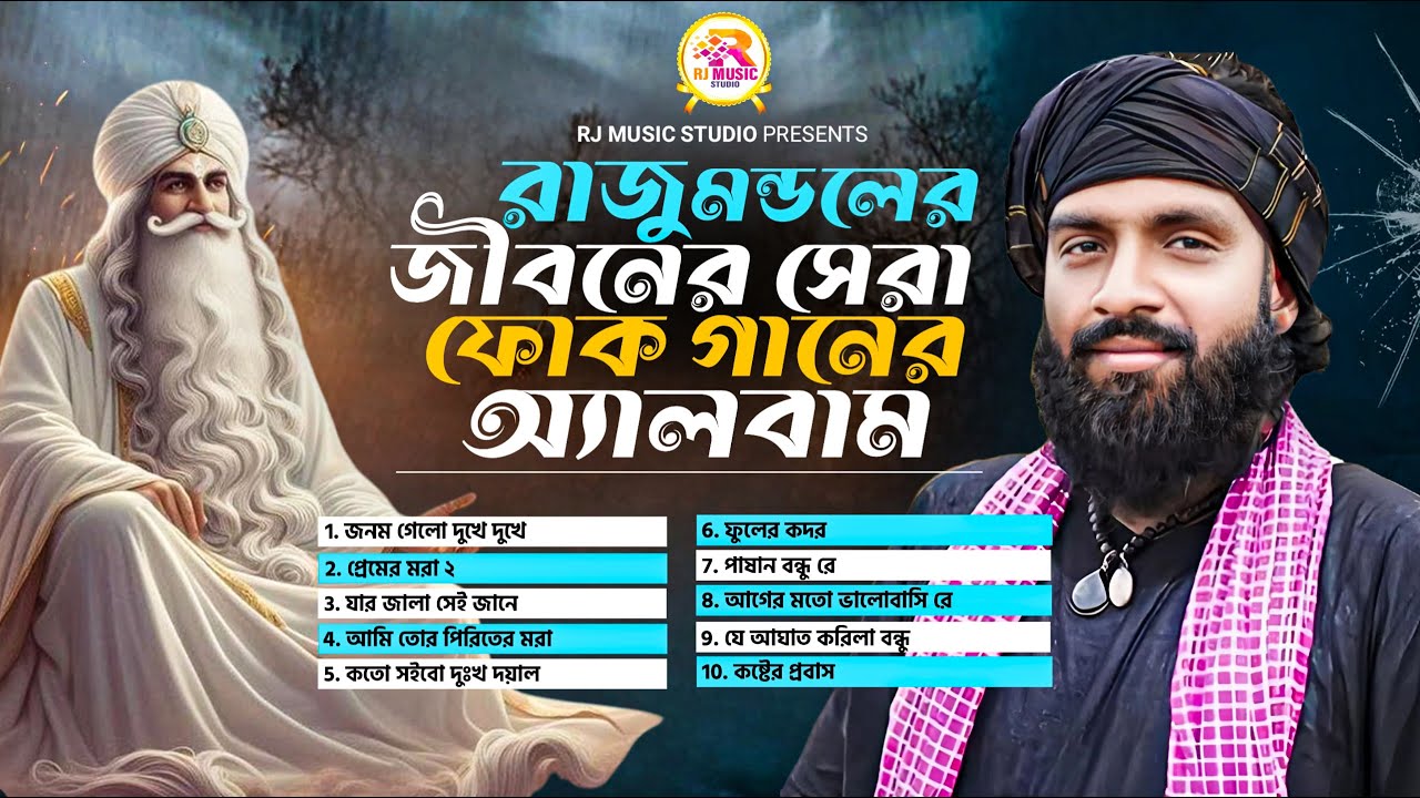 রাজু মন্ডলের জীবনের সেরা ফোক গানের অ্যালবাম | Raju Mondol's Viral Album | Raju Mondol Songs