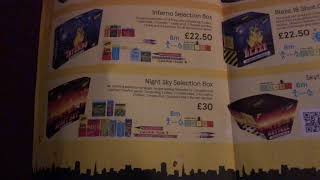 Tesco Firework Leaflet 2018 U.K