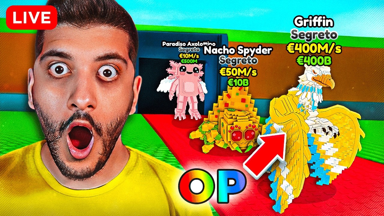 SAMMY ha AGGIUNTO un NUOVO BRAINROT FORTISSIMO su STEAL a BRAINROT!! ROBLOX ITA