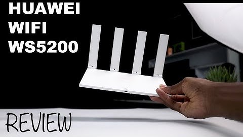 Huawei Wifi Ws5200 review - Best Huawei Router for the Price ??