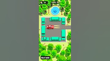 brain 🧠 IQ car jam game level 15#video #games #short #trending