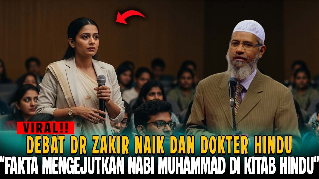 DEBAT PANAS‼️ DR ZAKIR NAIK VS HINDU: JIKA TUHAN MAHA ADIL, MENGAPA WAHYU TURUN DI ARAB?
