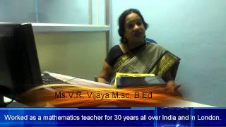 Ms V.R. Vijaya M.sc, B.Ed talks about Change in Education due to Tablet PC