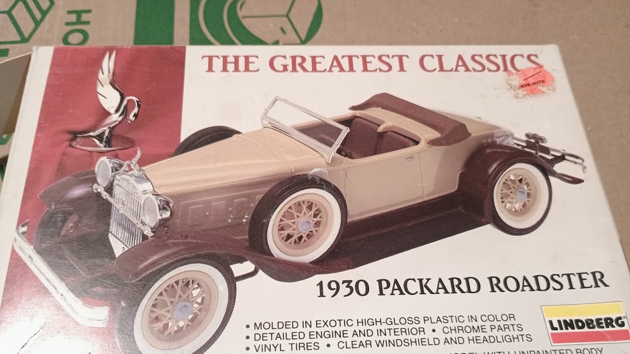 Small scale group build 26 1930 Packard roadster 1/32