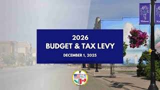 Truth In Taxation Public Hearing of December 1, 2025
