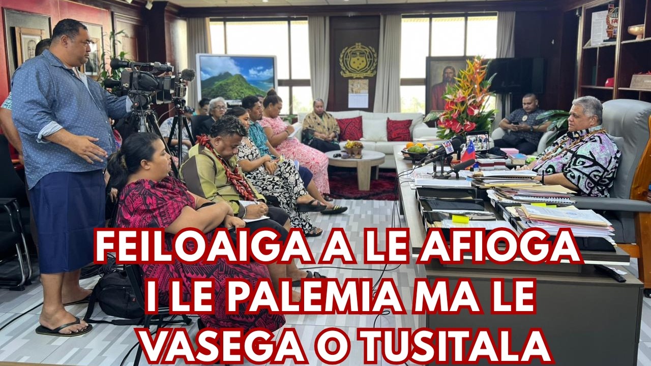 FEILOAIGA A LE AFIOGA ILE PALEMIA MA LE VASEGA O TUSITALA, 6 Fepuari 2026