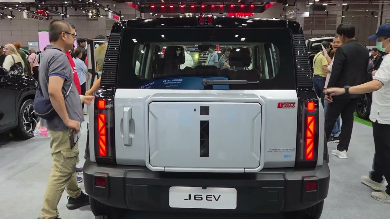 JAECOO 6 EV Long Range 4WD 418KM SUV ทรงกล่องสไตล์ออฟโรด